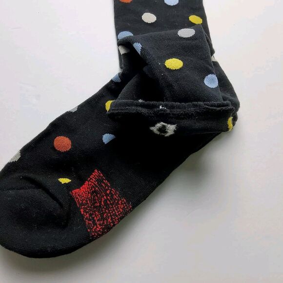 Voxx Life Stasis Neuro Socks Wellness Crew Polka Dot Size L (M 9.5-12.5) - Picture 4 of 4